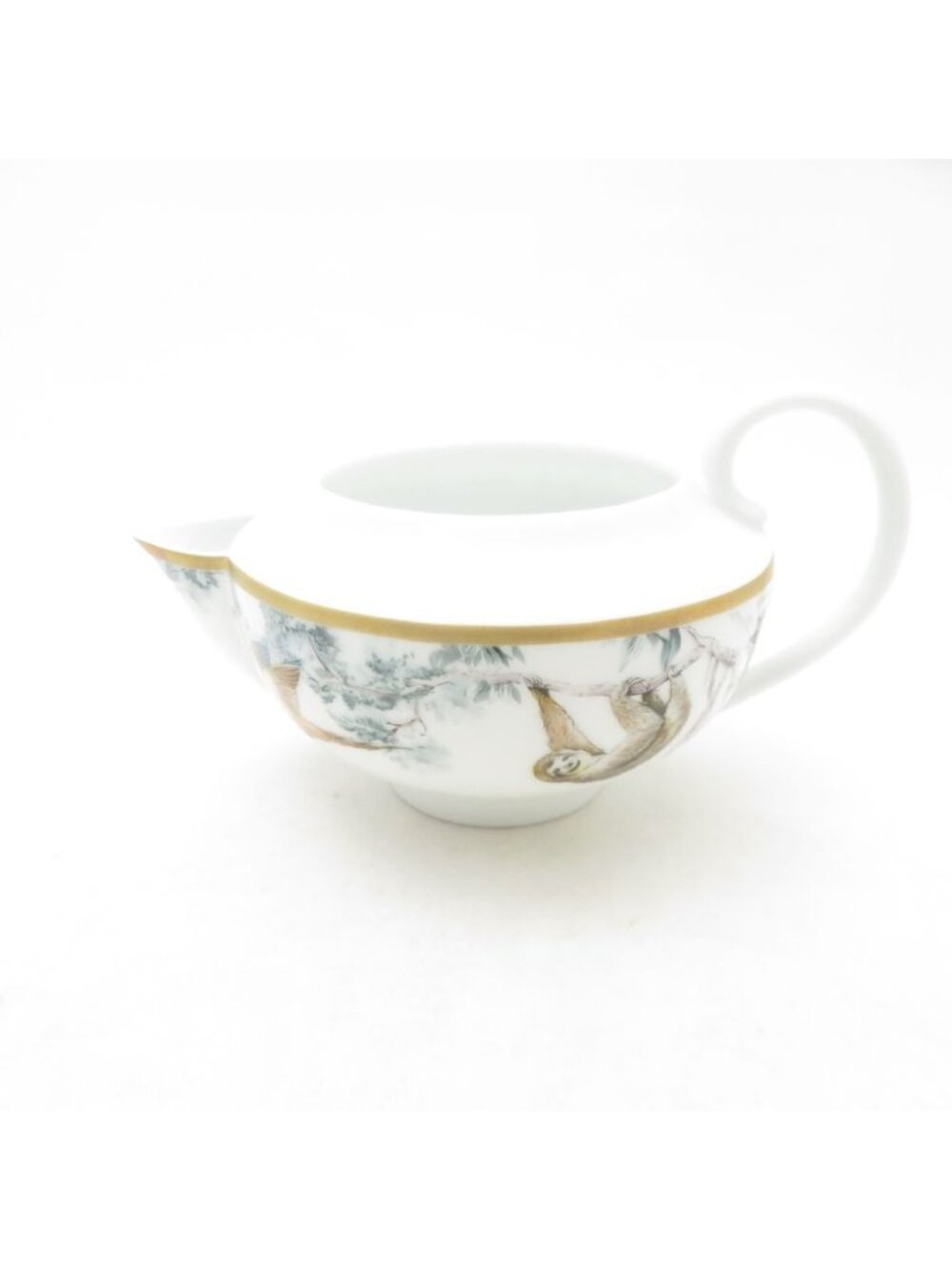 Hermes Red Roadside Sketch Creamer Animal Milk Pitcher